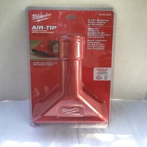 Milwaukee AIR-TIP 2-1/2 Rocking Utility Nozzle Brushes 49-90-2039 Shop Vac NWOT